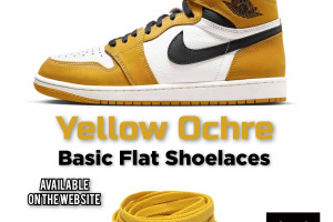 Air Jordan 1 Yellow Ochre Shoelaces Recommendation